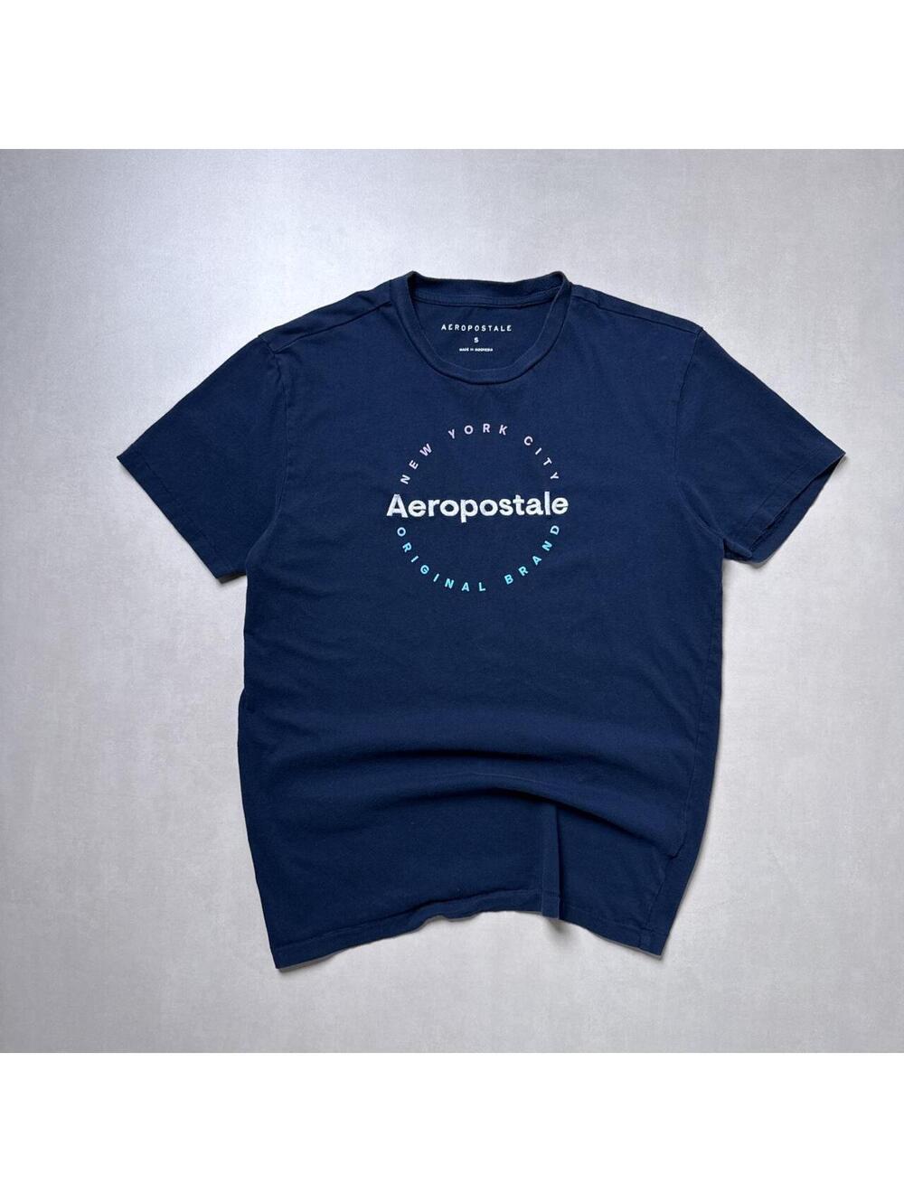 Y2K Aeropostale 00s Navy Blue T shirt